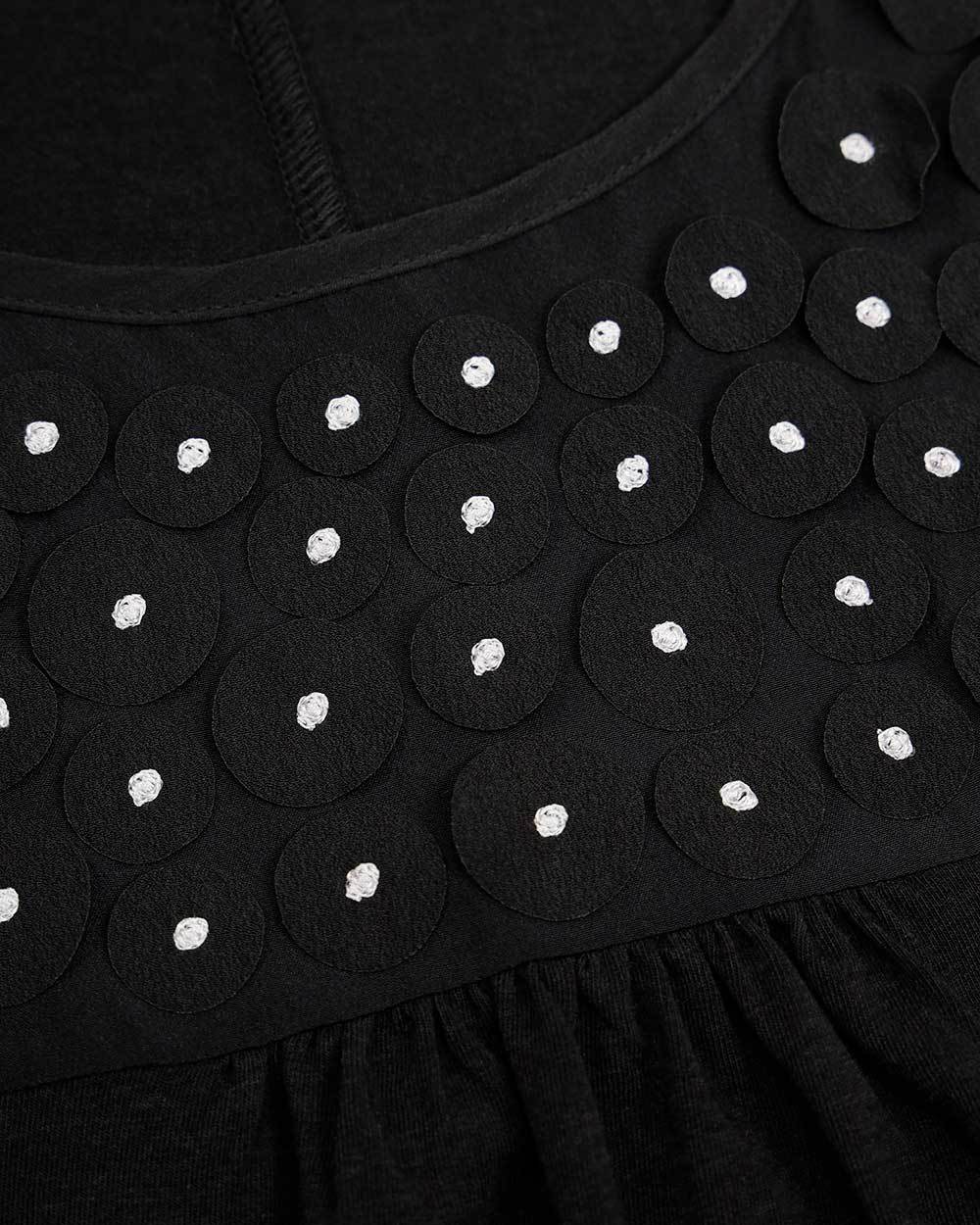 Weekend Max Mara Round-necked Sleeveless Dress In Black
