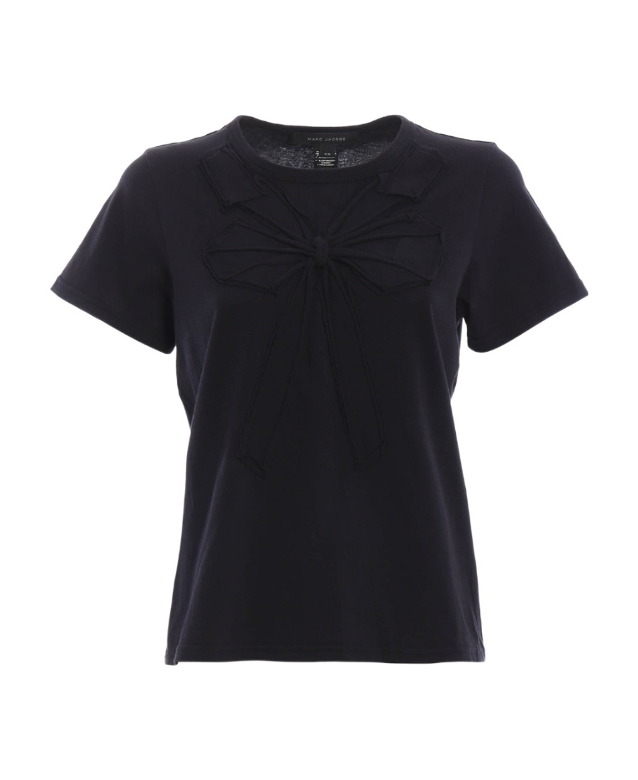 Marc Jacobs Bow Short-sleeved T-shirt In Black