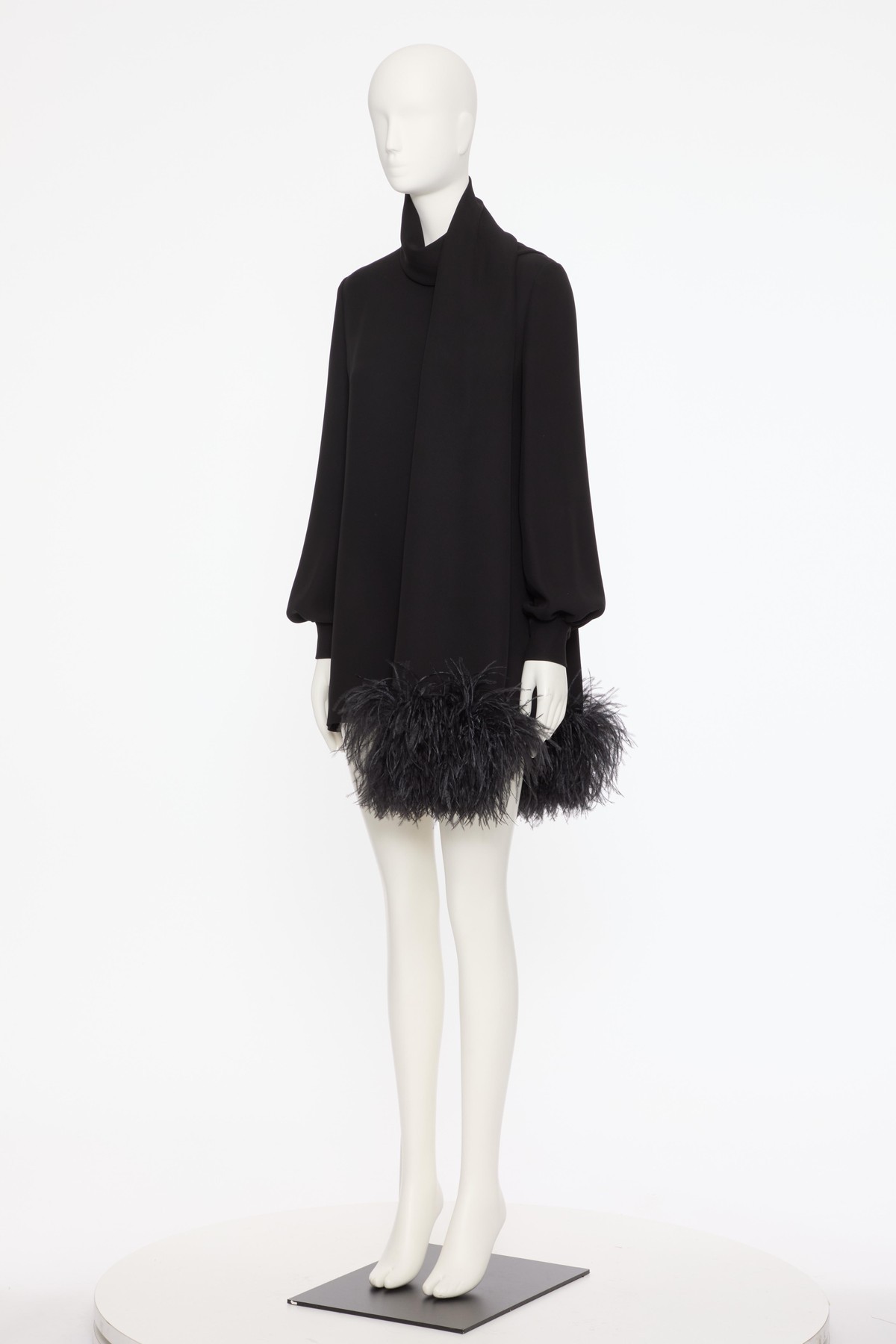 Valentino Long-sleeved Top In Black