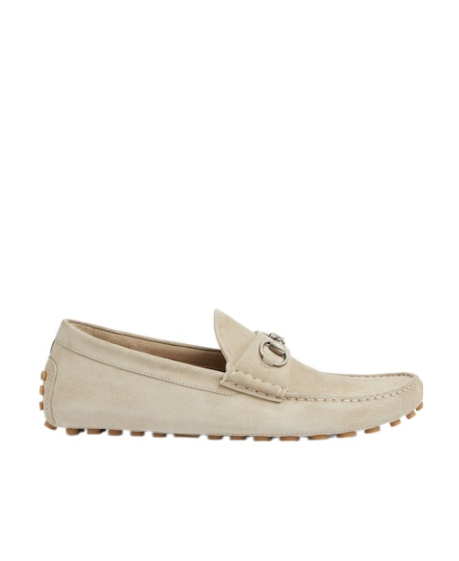 GUCCI HORSEBIT SUEDE DRIVING SHOES