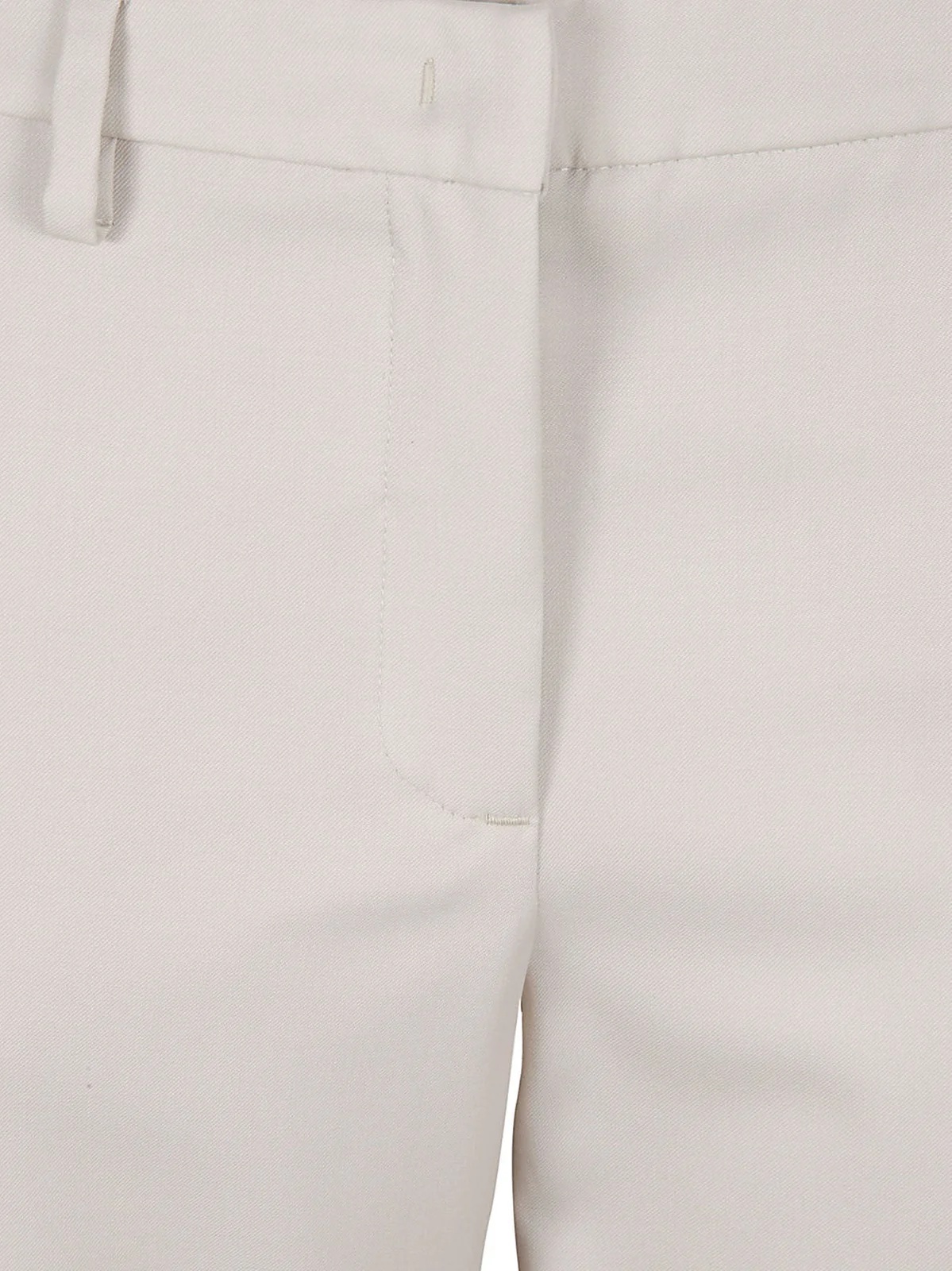 Fabiana Filippi Straight-leg Cropped Trousers In White