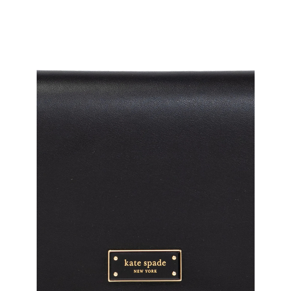 Kate Spade Leather Tote Bag In Black
