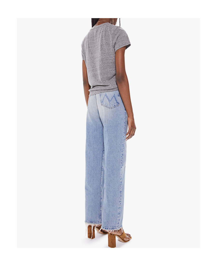 Mother High-waisted Tunnel Vision Jeans In Blue