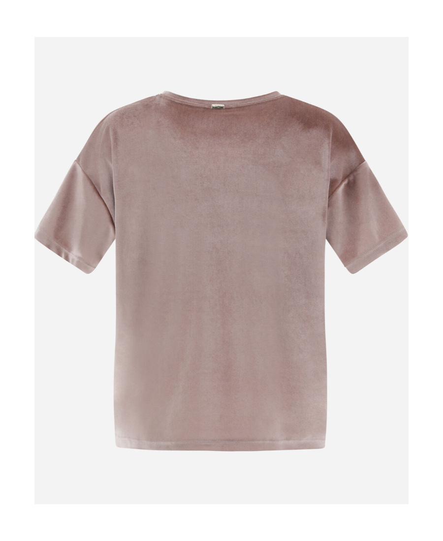 Herno Resort Short-sleeved T-shirt In Nude