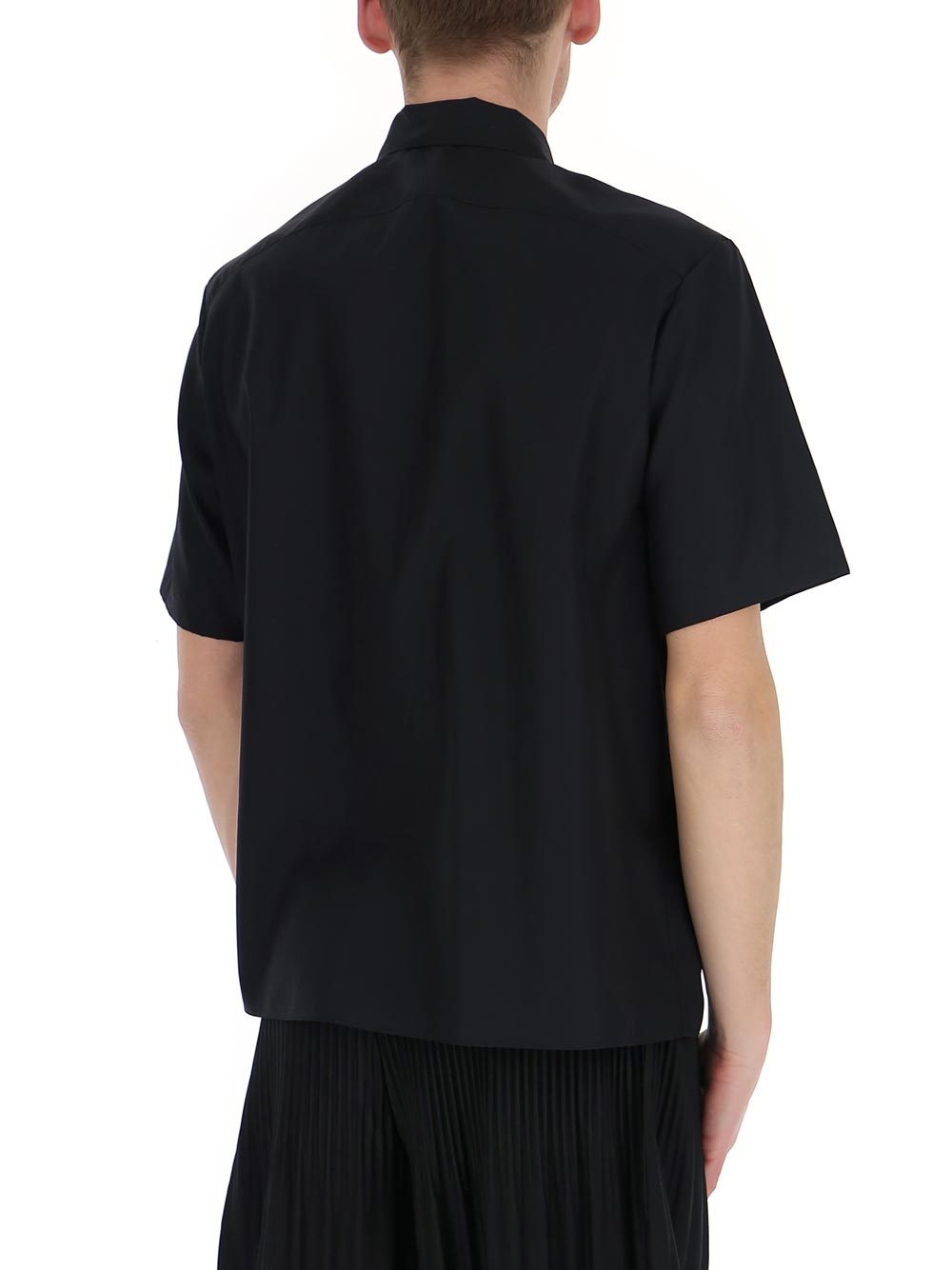 Neil Barrett Printed Shirt In Black