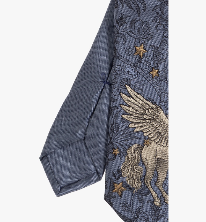 Etro Pointed Tie In Multi