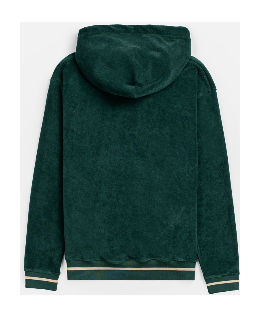 Autry Green Cotton Sweatshirt In Green