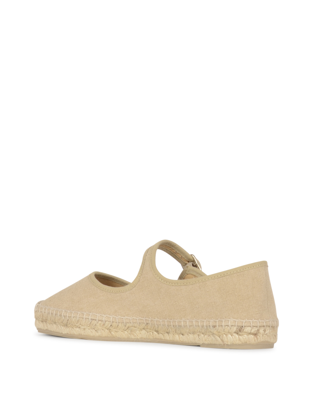 Castaã±er Buckle Ballet Shoes In Animal Print