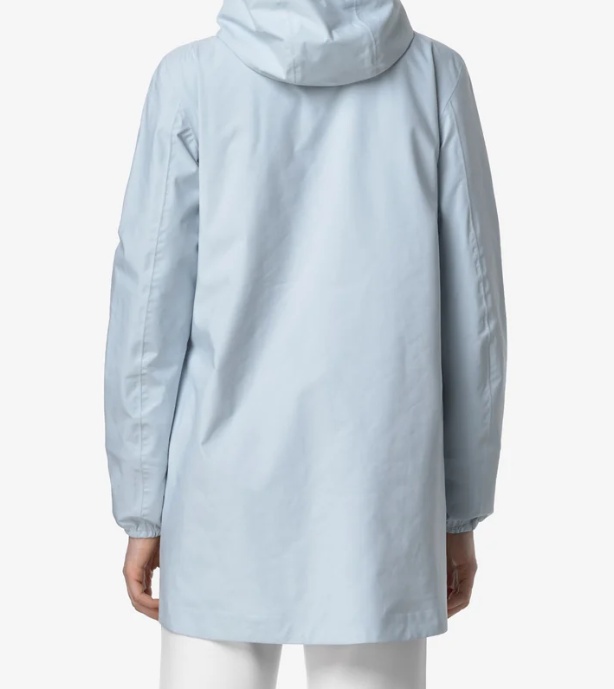 K-way Waterproof Slim Fit Jacket In Blue