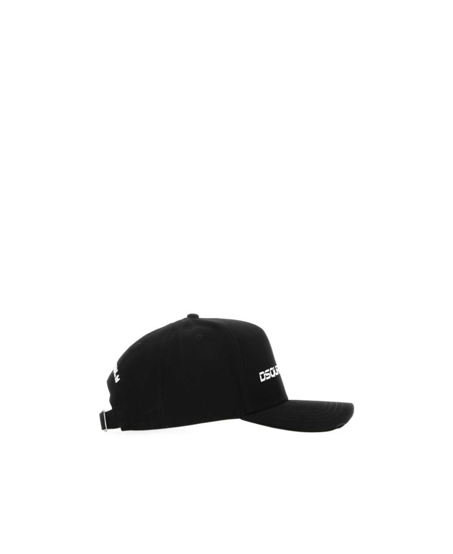 Dsquared2 Logo-printed Baseball Cap In Black