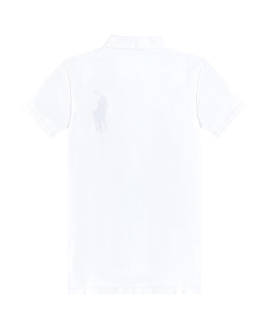 Polo Ralph Lauren White Polo Shirt With Pony Maxi Embroidery On The Front And Numeric Detail On The Sleeve In Cotton M In White