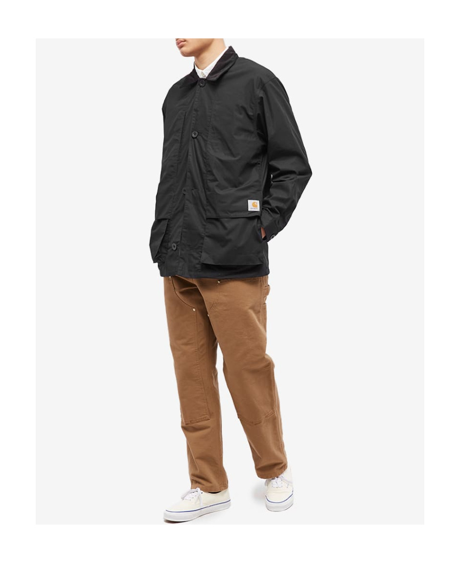 Carhartt Logo Casual Jacket In Black