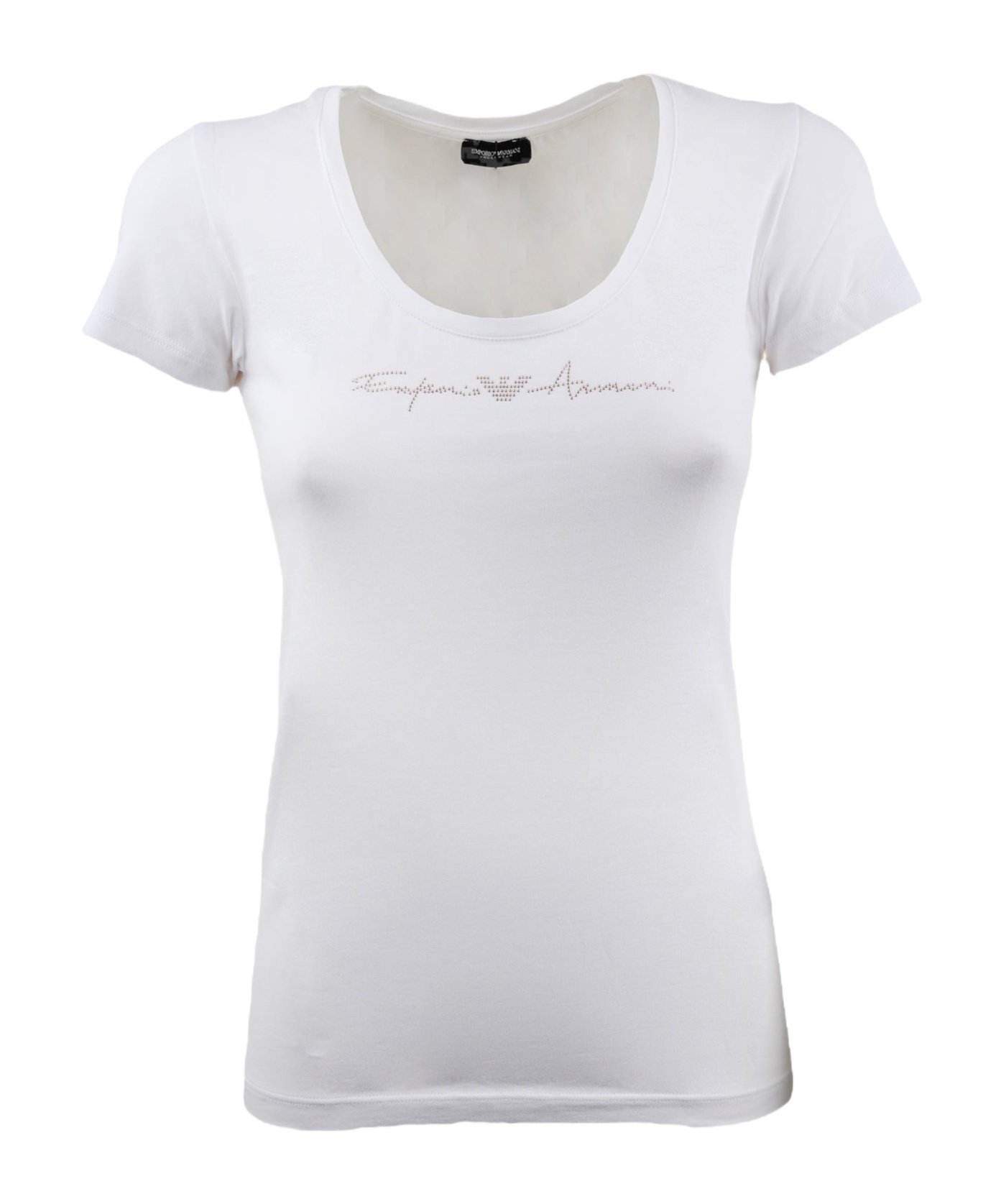 Emporio Armani Short-sleeved T-shirt In White