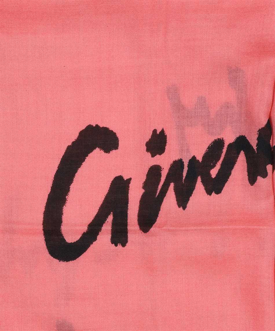Givenchy Logo-print Silk Scarf In Pink