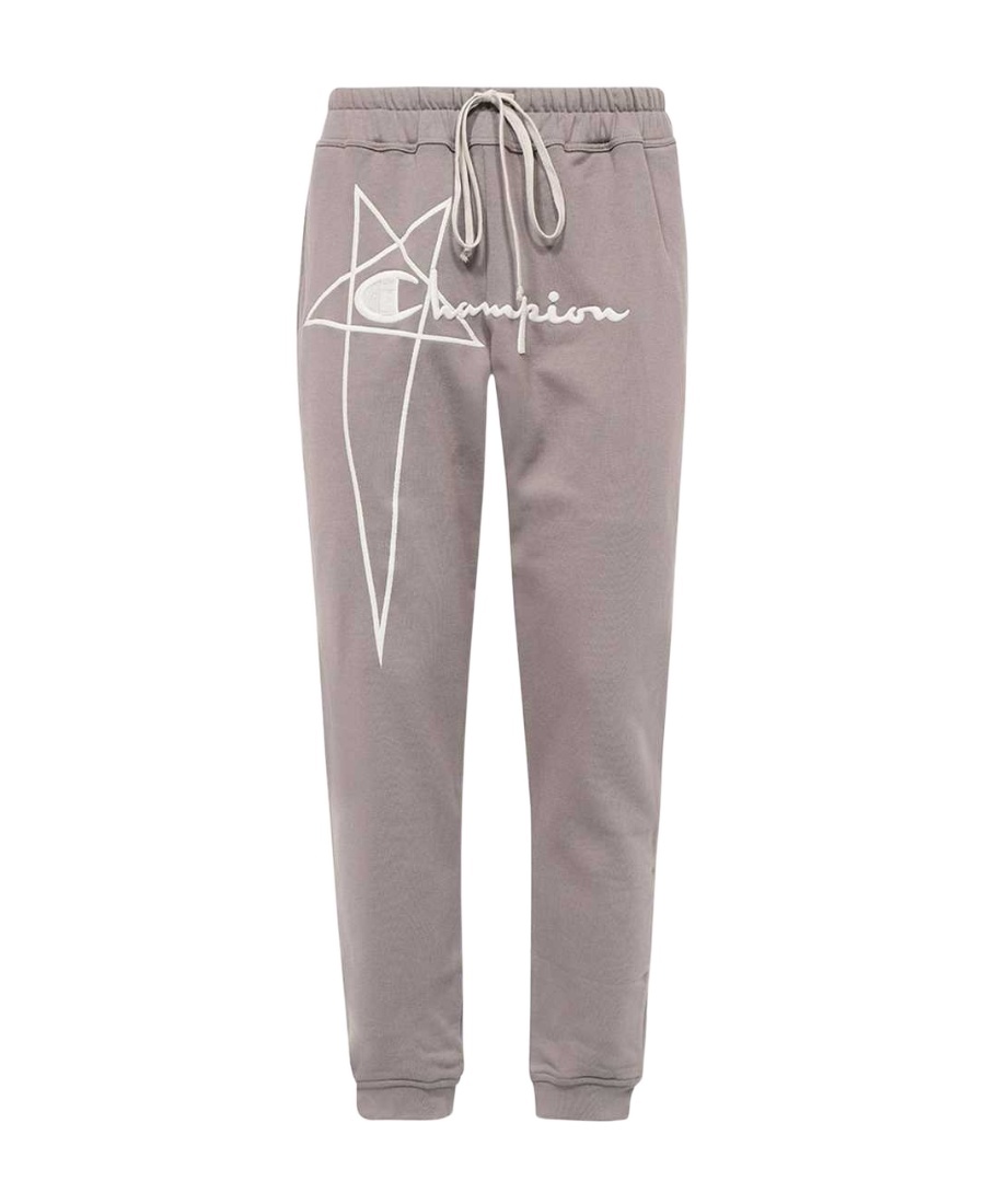 Rick Owens Rope Sweatpants In Gray