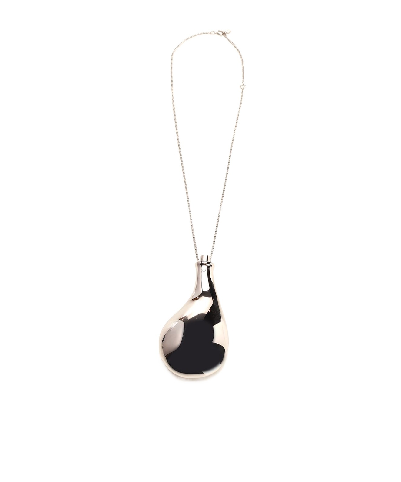 Courrèges Flask Necklace In Gold