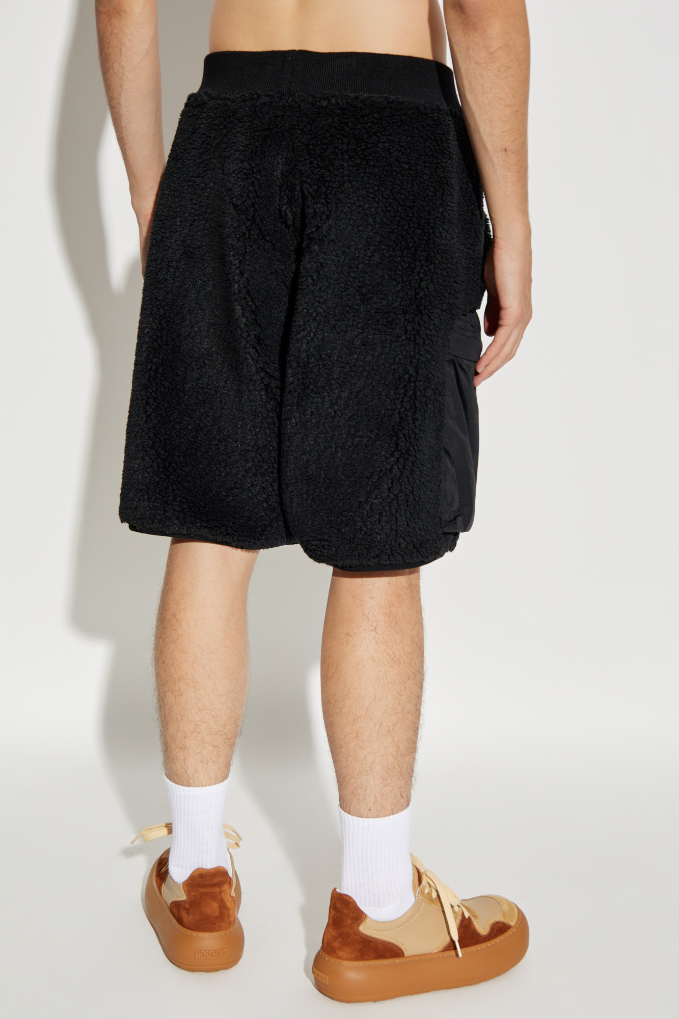 Dsquared2 Elastic Waist Shorts In Black