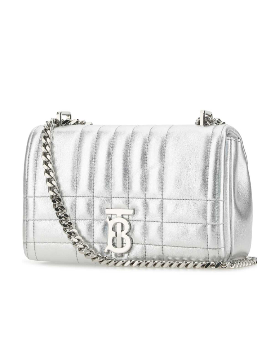 Burberry Mini Lola Crossbody Bag In White