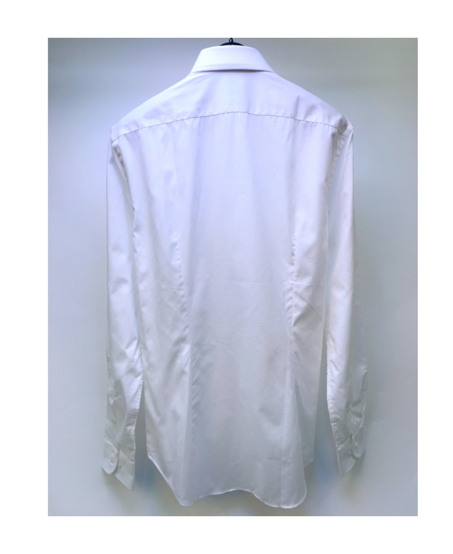 Armani Collezioni Lapel Shirt In Gray