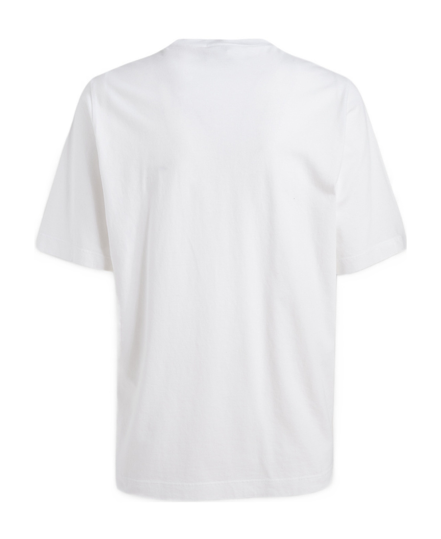 Dsquared2 Dsquared Woman White Cotton T-shirt In White