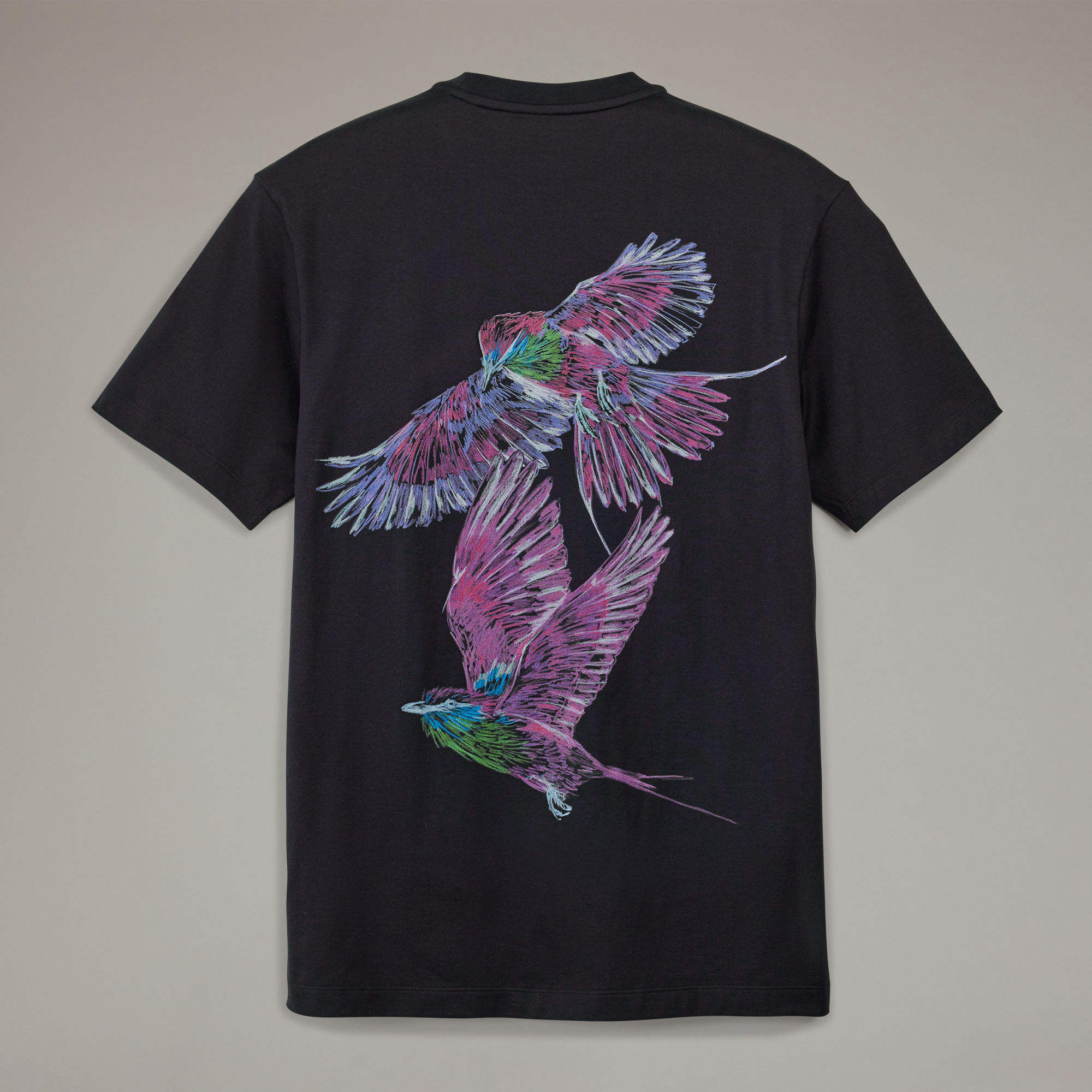 Y-3 M Wo Ss Tee In Black