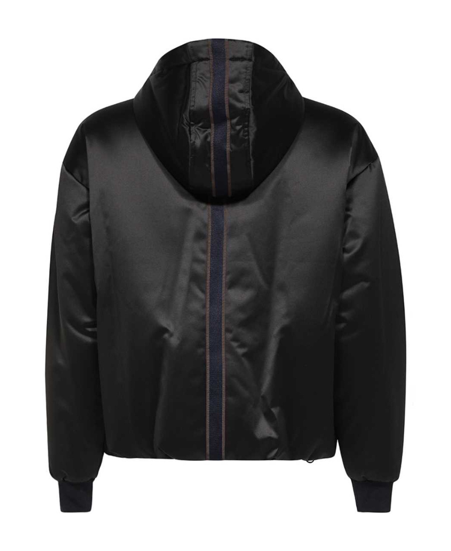 Ferrari Contrasting Ribbon Jacket In Black