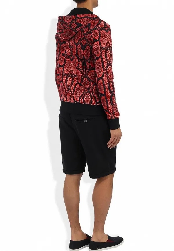 Just Cavalli Logo Casual Jacket In Red