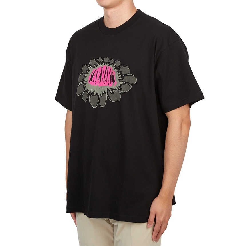 Carhartt Short-sleeved T-shirt In Black