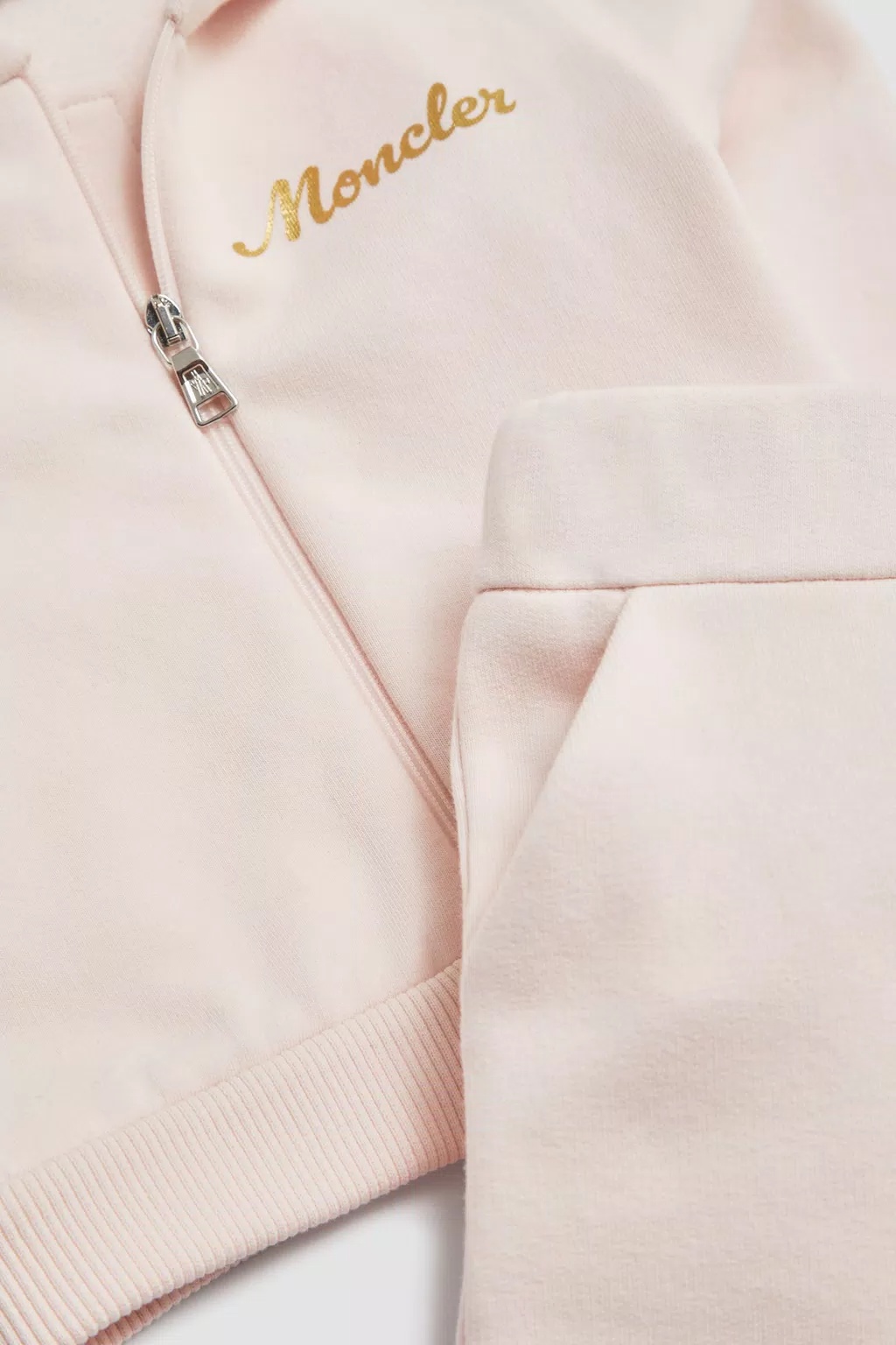 MONCLER MONCLER ENFANT LOGO-PATCH TWO-PIECE SUIT