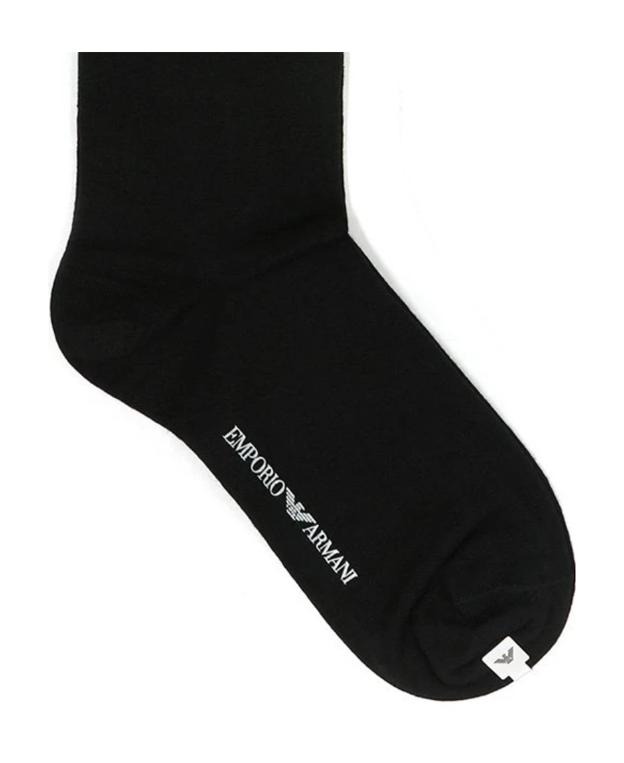 EMPORIO ARMANI LOGO KNITTED SOCKS