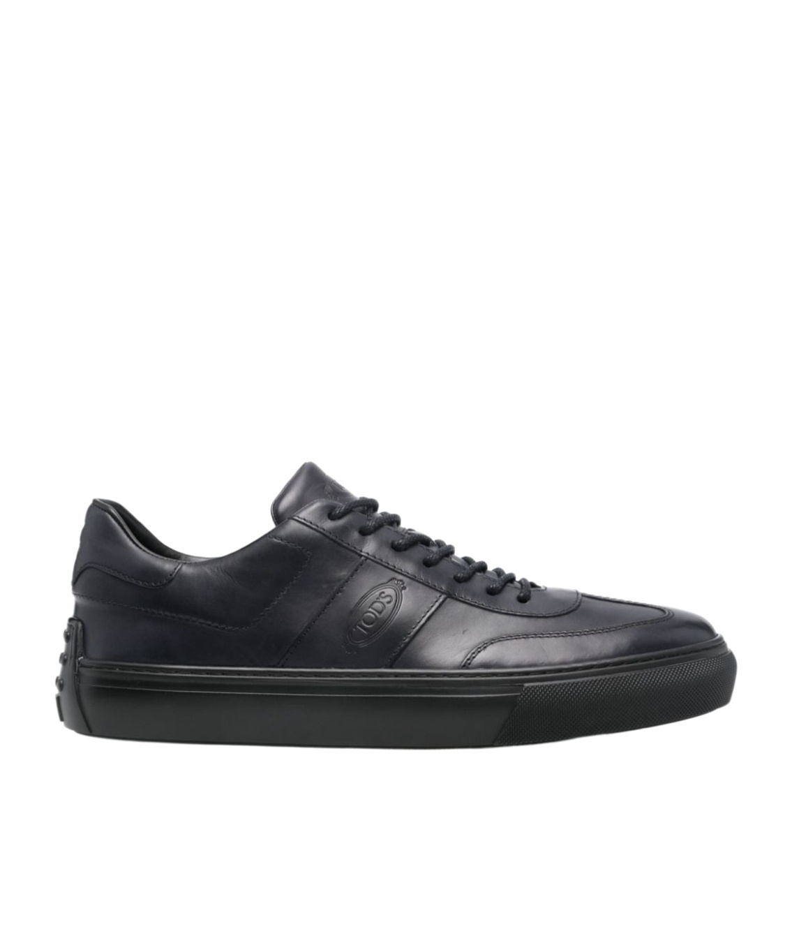 Tod's Logo-debossed Sneakers In Black