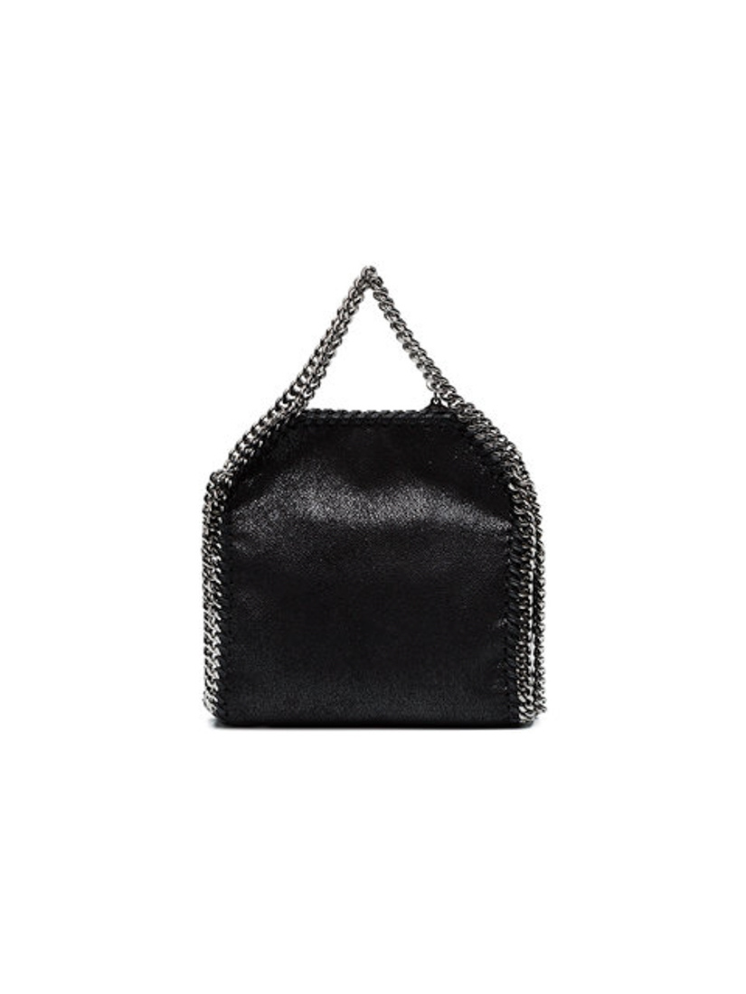 Stella Mccartney Tiny Falabella Tote Bag In Black