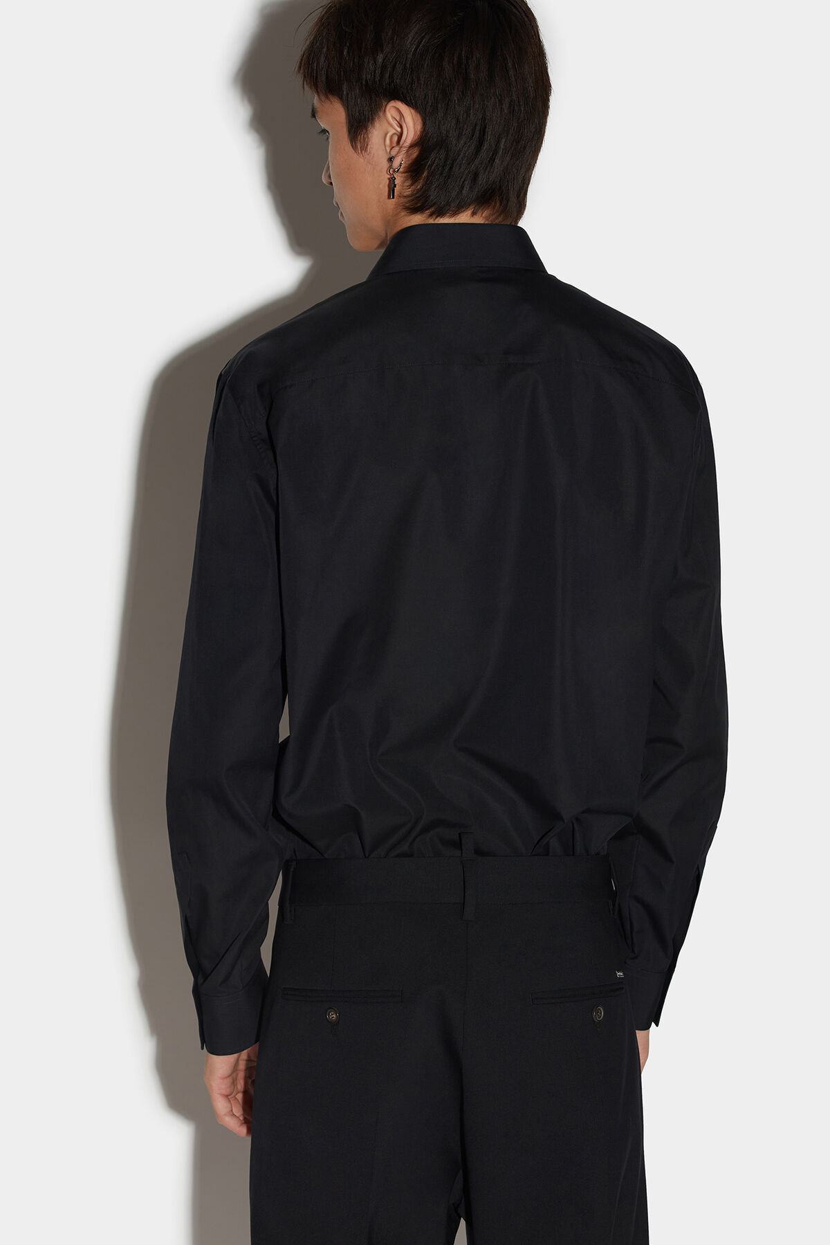 Dsquared2 Classic Button-up Shirt In Black