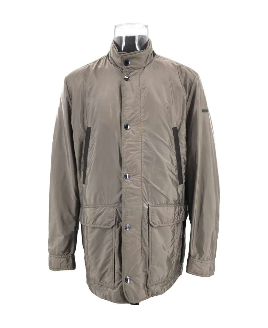 Paul & Shark Emblem Cotton Suit In Nude