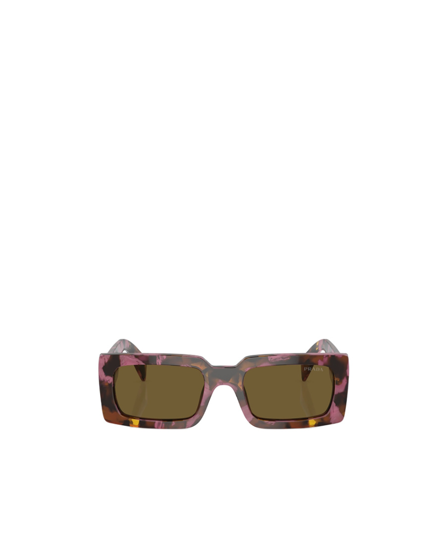 Prada Rectangular-frame Sunglasses Sunglasses In Green