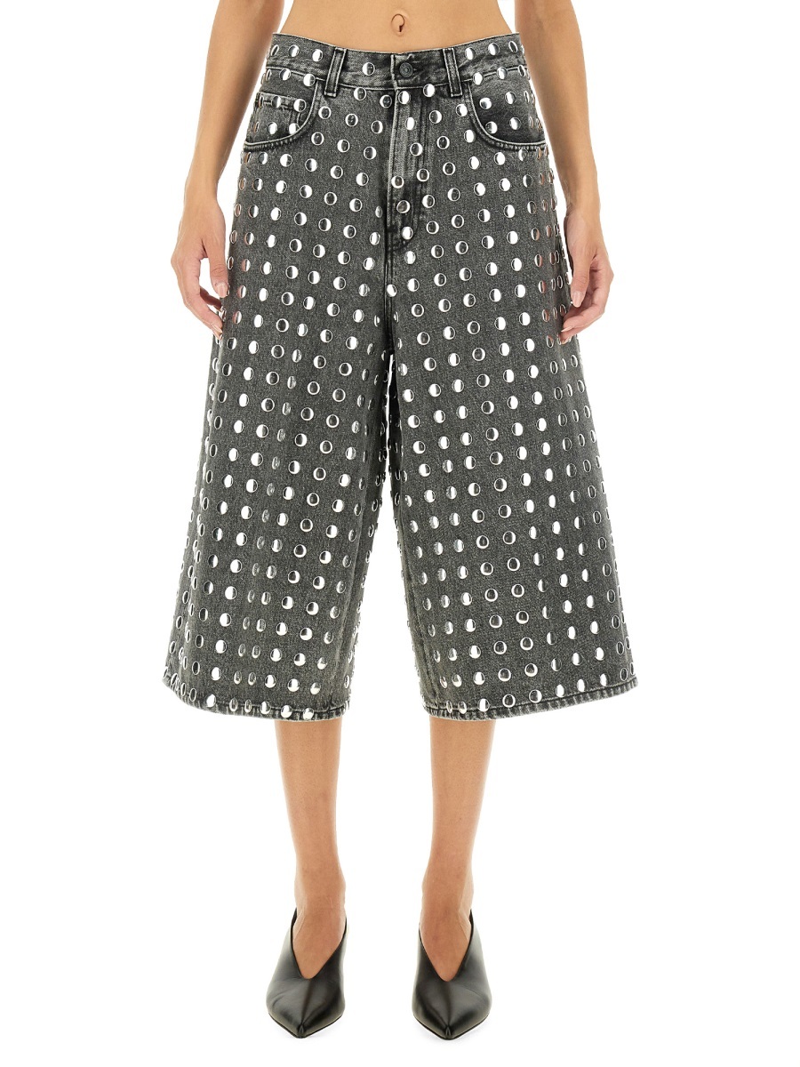 Haikure Belle Bermuda Shorts In Black