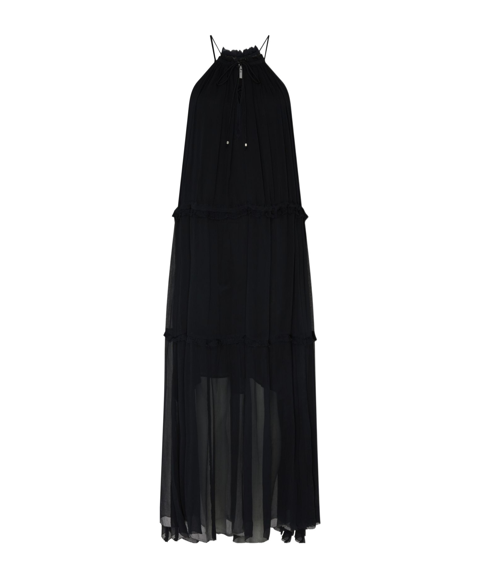Shop Isabel Marant Étoile Alita Long Dress In Black