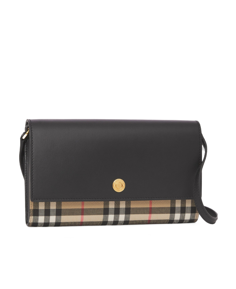 BURBERRY VINTAGE CHECK WALLET BAG