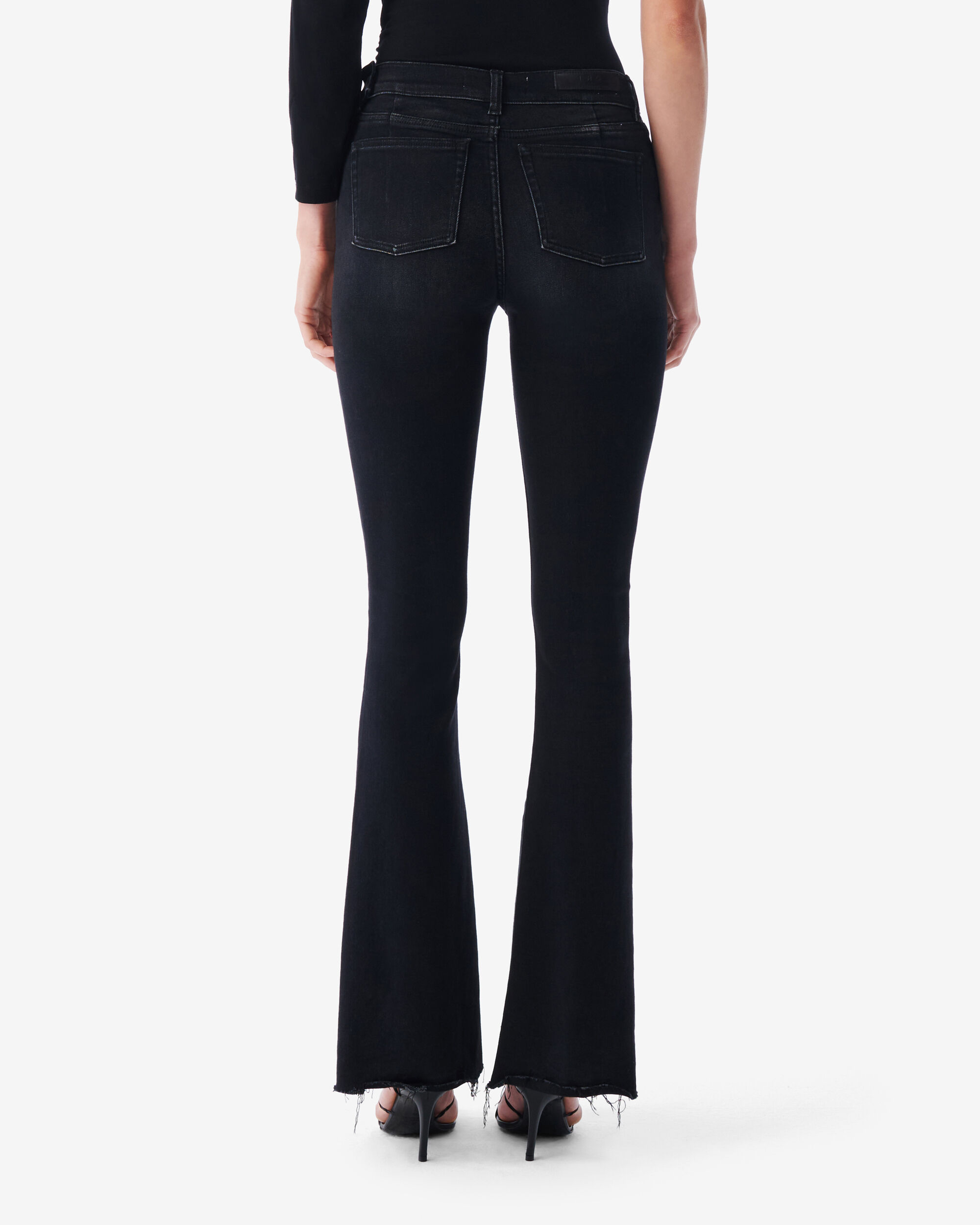 Iro Zacca Flared Jeans In Black