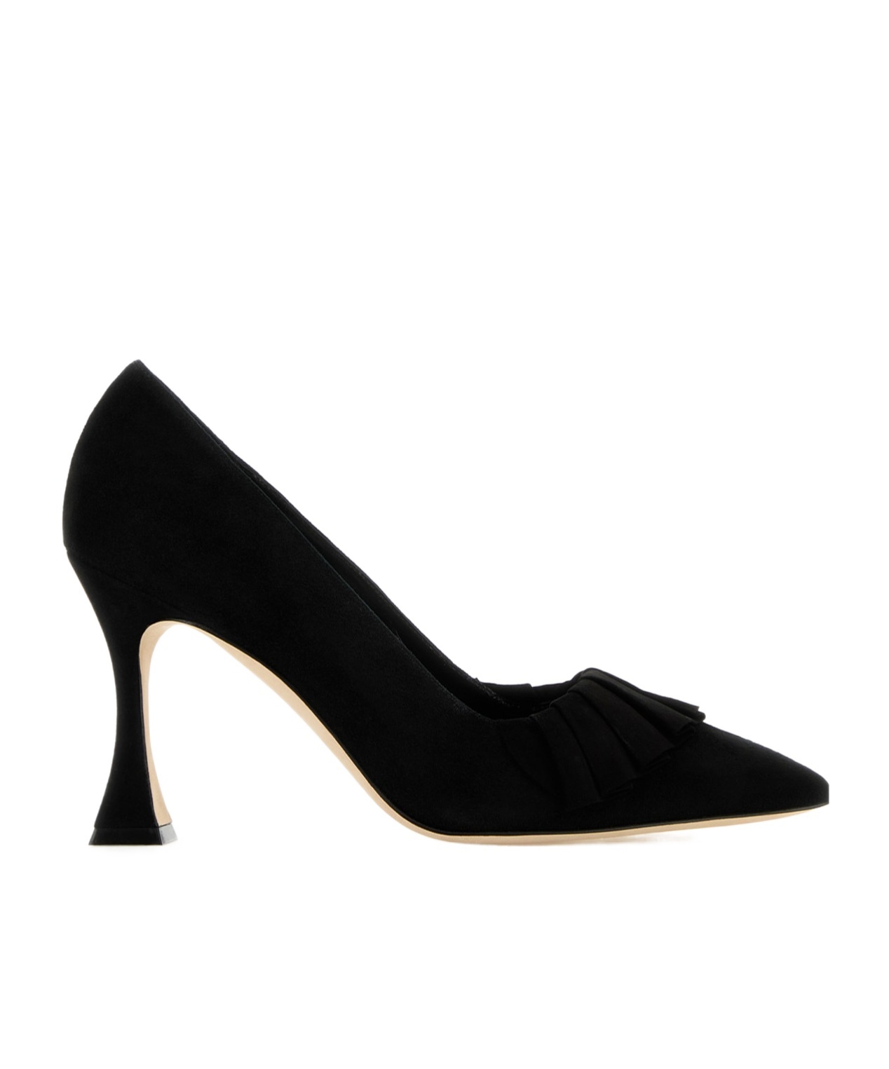 Manolo Blahnik Women Agasia Samba Sc Fabio 105 In Black