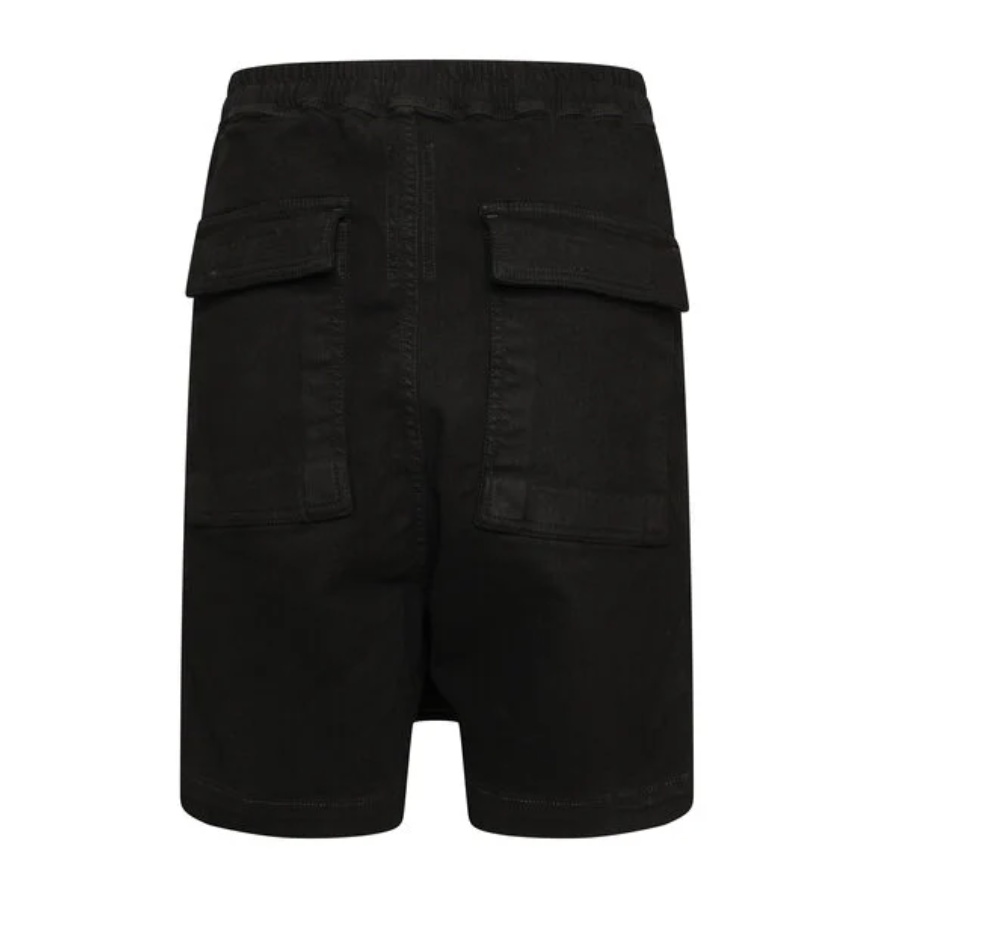 Rick Owens Drkshdw Toothface Shorts In Black