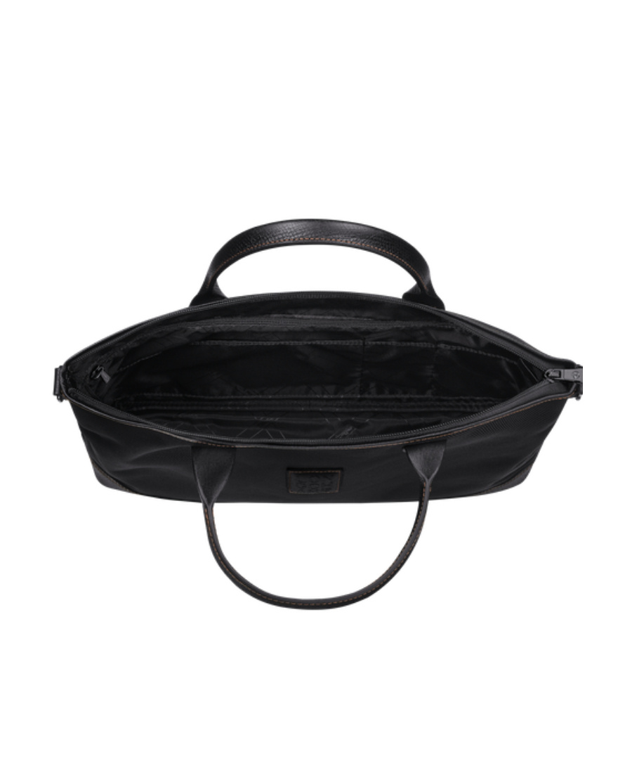 Longchamp Boxford Briefcase In Black