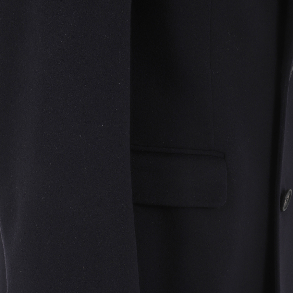 Tagliatore Single-breasted Brooch-detail Coat In Black