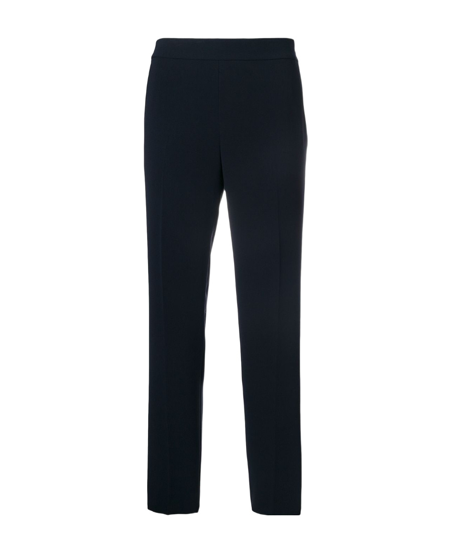 Alberto Biani Cropped Trousers In Black
