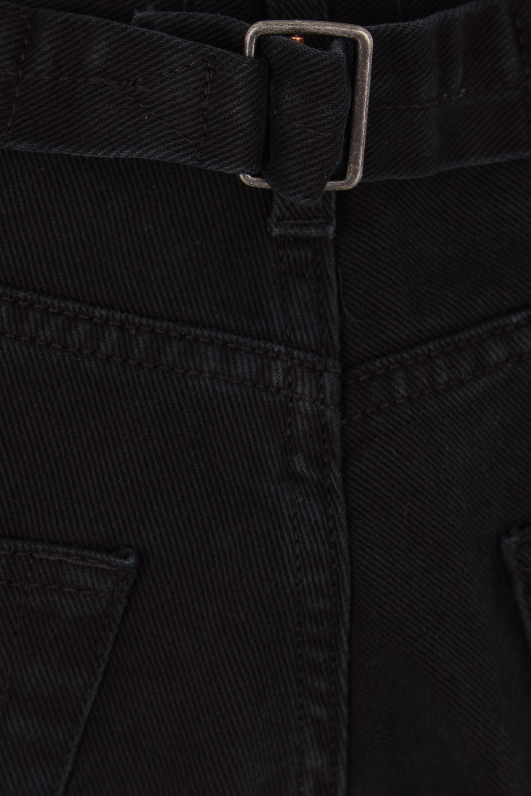 Prada Straight Leg Tapered Jeans In Black