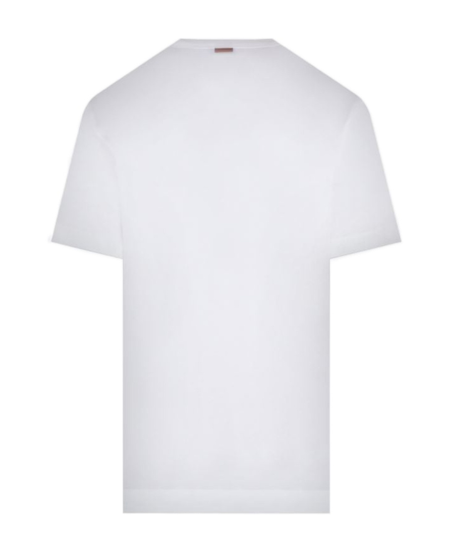 Zegna Versatile Crew Neck T-shirt In White