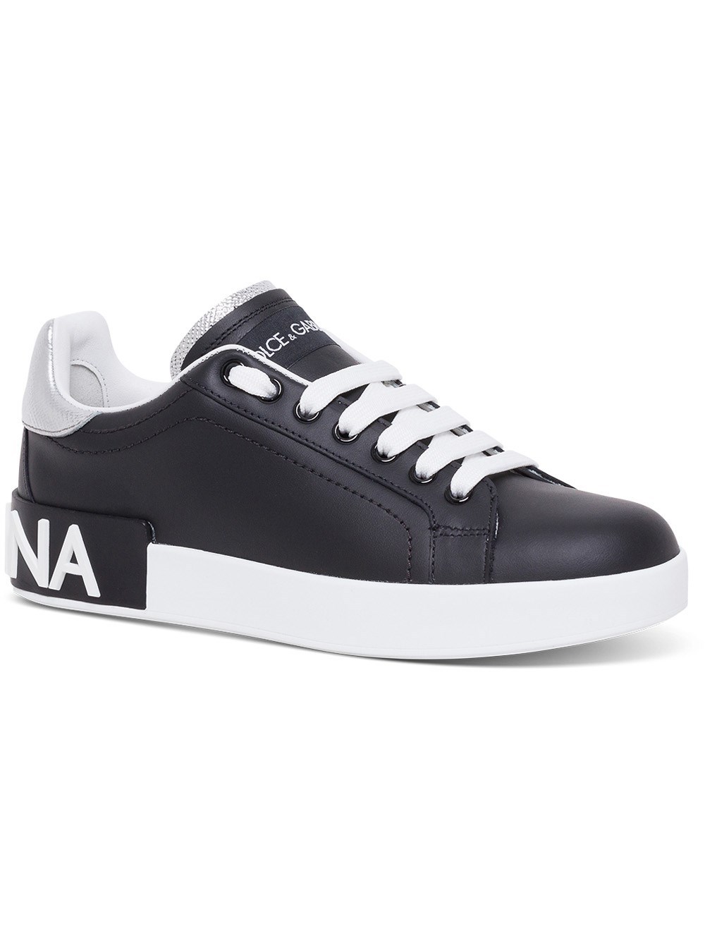 Dolce & Gabbana Dolce&gabbana Portofino Sneaker In Black