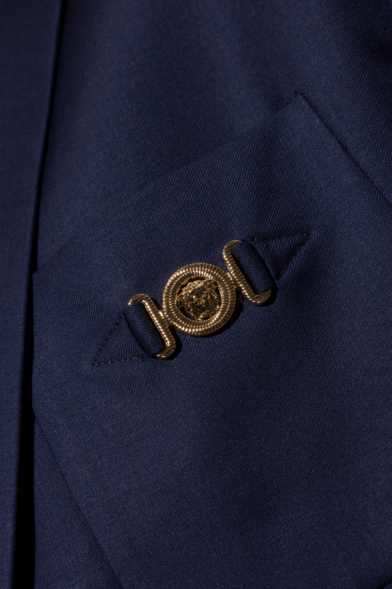 Versace Medusa Head Single-breasted Tailored Blazer