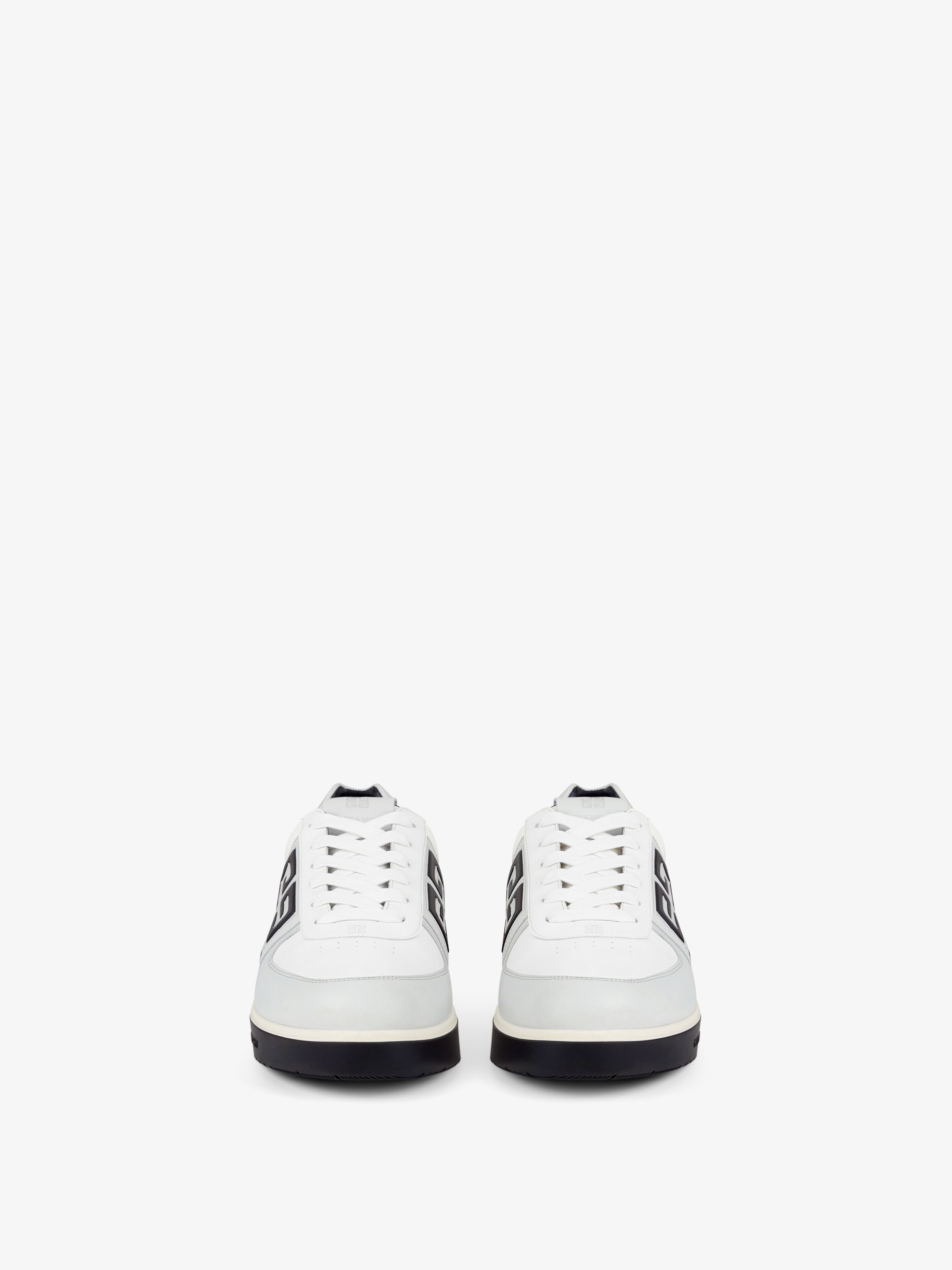 Givenchy G4 Leather Sneakers In White