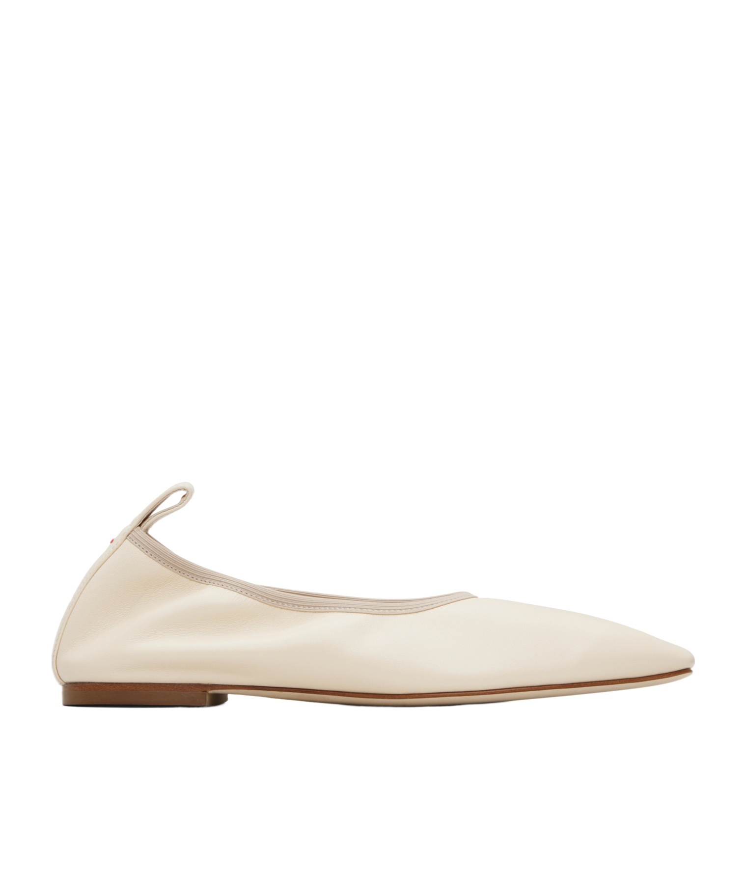 Aeyde Nomi Ballet Flats In White